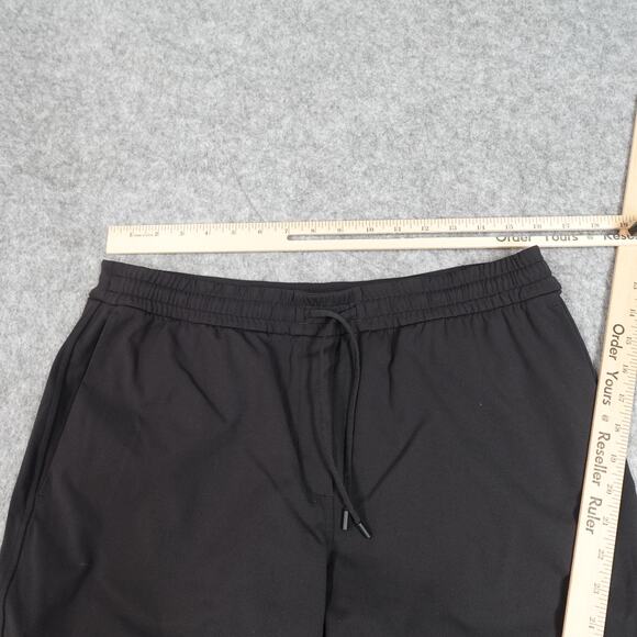 Lululemon Pants Womens Large Luxtreme Mid Rise Straight Leg Trouser Black Casual - Picture 2 of 8